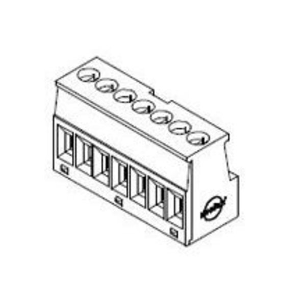 Molex Pluggable Terminal Blocks 4.0Mm Term Blk Plug 7P Tin Pos Lock 394840007
